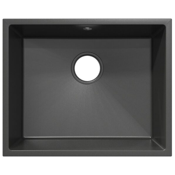 vidaXL Kuchynský dres so predfiltrovaním v šedých granuloch – Obrázok 6