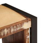 vidaXL Úložná lavička Viacfarebná 80x35x40 cm Masívne recyklované drevo – Obrázok 8