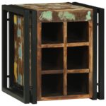 vidaXL regál na víno 34.5x35x39 cm z masívneho recyklovaného dreva – Obrázok 3
