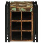 vidaXL regál na víno 34.5x35x39 cm z masívneho recyklovaného dreva – Obrázok 4