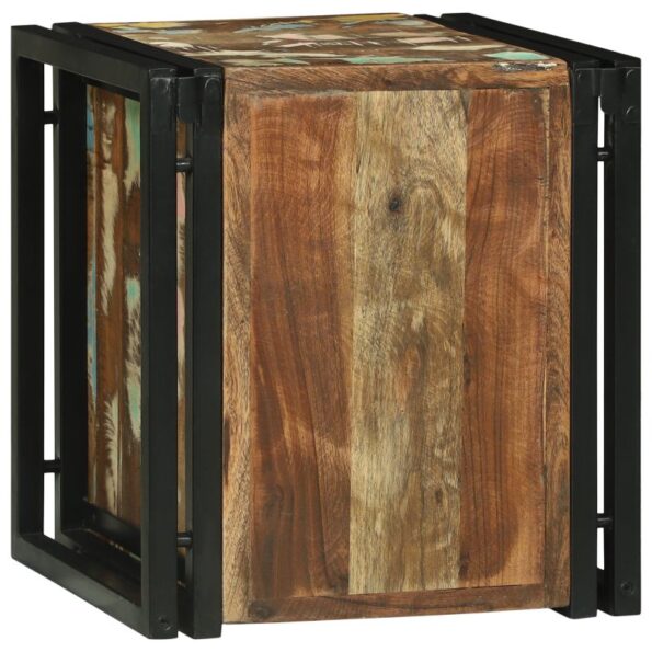 vidaXL regál na víno 34.5x35x39 cm z masívneho recyklovaného dreva – Obrázok 6