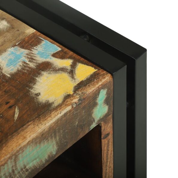 vidaXL regál na víno 34.5x35x39 cm z masívneho recyklovaného dreva – Obrázok 7