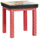 vidaXL Násobné stolíky 3 ks z masívneho mangového dreva – Obrázok 2