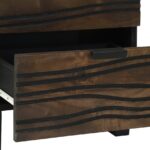 vidaXL Nočné skrinky 2 ks 40x33.5x46 cm Masívne drevo Mango – Obrázok 8