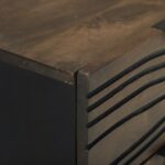 vidaXL Nočné skrinky 2 ks 40x33.5x46 cm Masívne drevo Mango – Obrázok 9