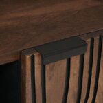 vidaXL TV kabinet 105x33.5x46 cm z masívneho dreva Mango – Obrázok 8