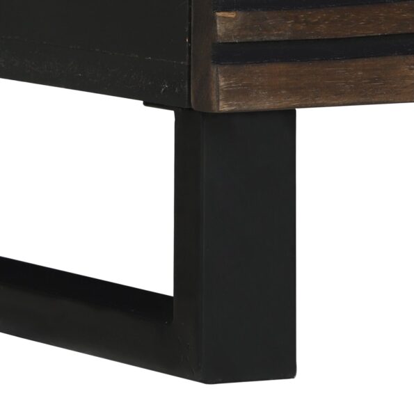 vidaXL Nočné skrinky 2 ks 40x33x46 cm Masívne drevo – Obrázok 8