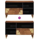 vidaXL Kabinet na médiá Medovo hnedý – Obrázok 10