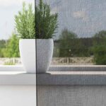 vidaXL Voile záclony s vreckami na tyče, 2 ks, čierne – Obrázok 3