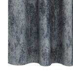 vidaXL Velvet Curtains 2 ks s očkami Strieborná sivá 260x140 cm – Obrázok 5
