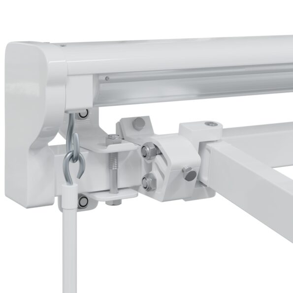 vidaXL Polokazetový rám markízy Retrakčný Manuálne ovládaný Kov – Obrázok 8