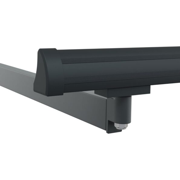 vidaXL Rám markízy Semi-Cassette Retractable Manual Metal – Obrázok 7