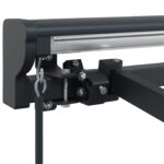 vidaXL Rám markízy Semi-Cassette Retractable Manual Metal – Obrázok 8