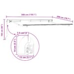 vidaXL Rám markízy Sklopný Manuálne Ovládaný 3x2 m Kov – Obrázok 10