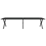 vidaXL Sklápacie lehátka 2 ks s taškou Čierne 600D Oxford tkanina – Obrázok 7