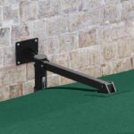 vidaXL Záhradný slnečník Zelený Polyester 300 cm x 300 cm Skladací – Obrázok 3