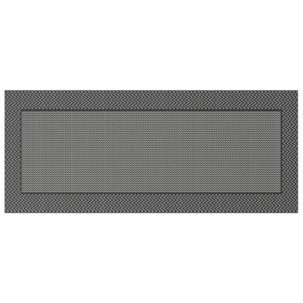 vidaXL Vonkajší koberec "ARAKIL" čierno-sivý 250x600 cm PP – Obrázok 2