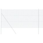 vidaXL Hexagonálne oplotenie Zelené 1.2x100 m Oceľ – Obrázok 3