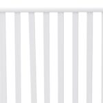 vidaXL lavička Biela Kov 103.5 x 51.5 x 90 cm Trvácna – Obrázok 8