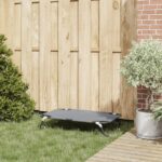 vidaXL Psí pelech Skladací Svetlosivý – Obrázok 3