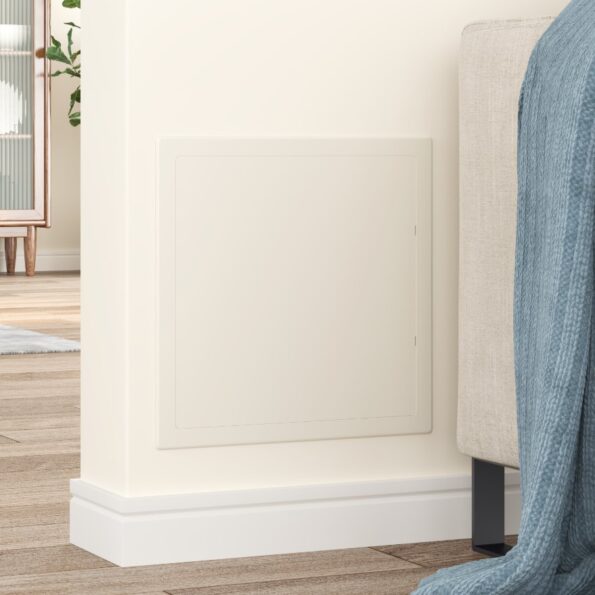 vidaXL Prístupový panel Biele ABS plastové – Obrázok 3