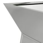 vidaXL Stojan na rastliny Pozinkovaná oceľ 40 x 40 x 101 cm Kvetináče – Obrázok 7