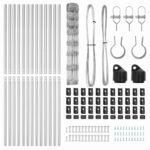 vidaXL poľná ohrada 1x25 m pozinkovaná oceľ – Obrázok 6