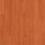 vidaXL Posteľový rám so stolíkmi Včelí hnedý 160 x 220 cm – Obrázok 10