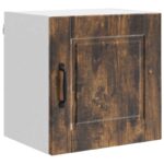 vidaXL Horná kuchynská skrinka s poličkou Dymová dub 40 x 31 x 40 cm – Obrázok 10