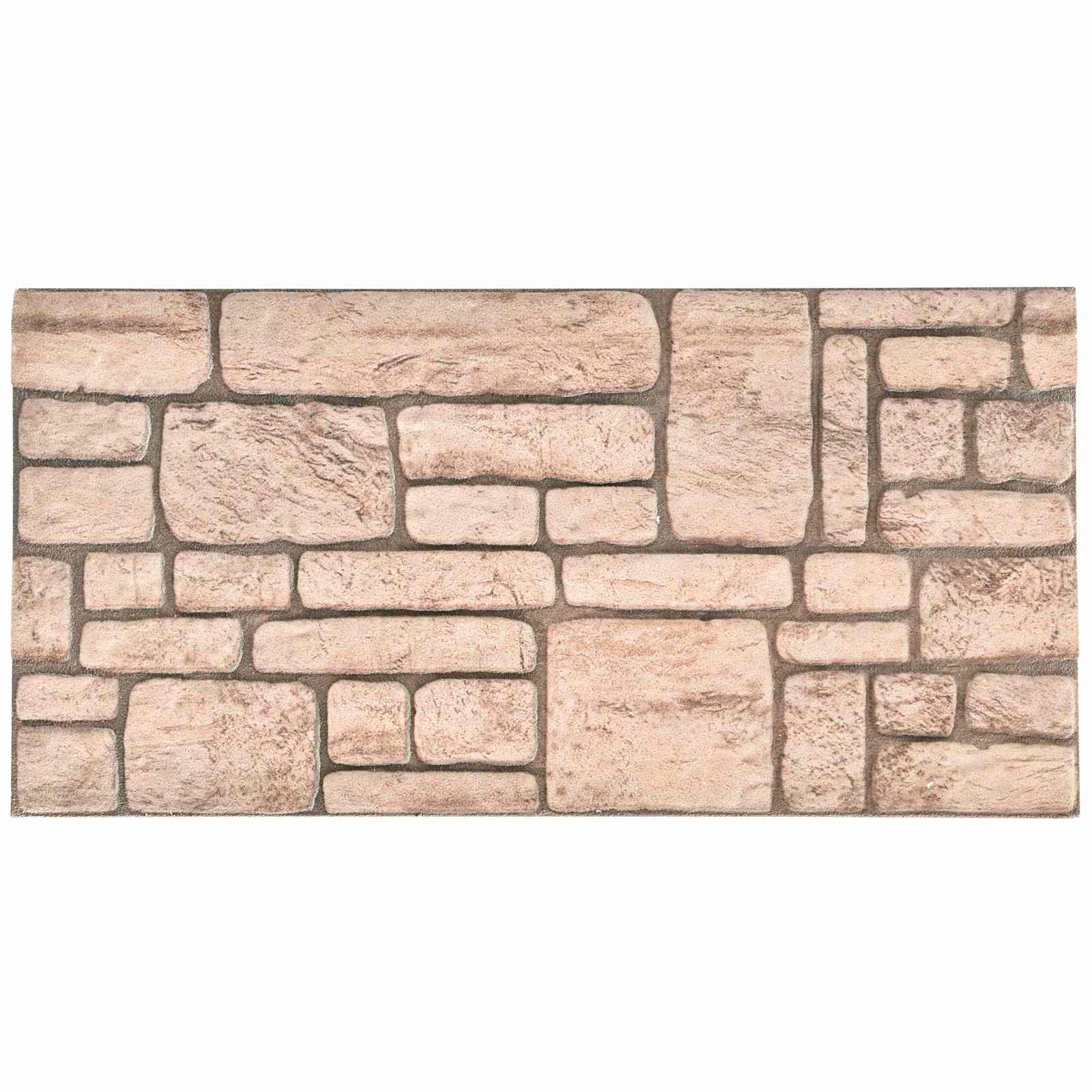 153607_1.jpg vidaXL Nástenné panely 10 pcs Béžová 100 x 50 cm EPS pena – Obrázok 1