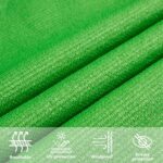 vidaXL Slnečná plachta 160 g/m² lichobežníková svetlozelená 4/5x4 m HDPE – Obrázok 11