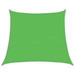 vidaXL Slnečná plachta 160 g/m² lichobežníková svetlozelená 4/5x4 m HDPE – Obrázok 2