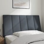 vidaXL Vankúš na čelo postele „Hanko“ tmavosivý 100 cm zamatový – Obrázok 3