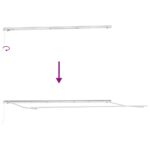 vidaXL Manuálne zaťahovacia markíza antracitovo-biela 600x300 cm – Obrázok 8