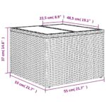 vidaXL 5-dielna záhradná súprava pohoviek s vankúšmi hnedá polyratan – Obrázok 11
