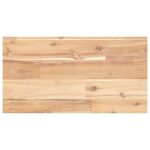 vidaXL Plávajúca polica 40x20x2 cm neošetrené masívne drevo akácia – Obrázok 2