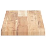 vidaXL Plávajúce police 4 ks 80x20x2 cm neošetrené masívne drevo akácia – Obrázok 5