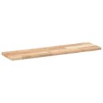vidaXL Plávajúce police 4 ks 80x20x2 cm neošetrené masívne drevo akácia – Obrázok 6