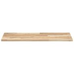 vidaXL Plávajúce police 2 ks 100x40x2 cm neošetrené masívne drevo akácia – Obrázok 4