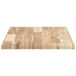 vidaXL Plávajúce police 2 ks 100x40x2 cm neošetrené masívne drevo akácia – Obrázok 5