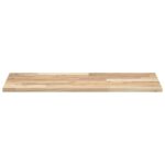 vidaXL Plávajúce police 3 ks 100x40x2 cm neošetrené masívne drevo akácia – Obrázok 4