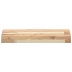 vidaXL Plávajúca polica 40x20x4 cm neošetrené masívne drevo akácia – Obrázok 4