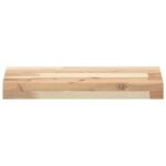 vidaXL Plávajúca polica 60x20x4 cm neošetrené masívne drevo akácia – Obrázok 4