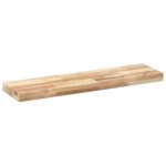 vidaXL Plávajúce police 3 ks 100x20x4 cm neošetrené masívne drevo akácia – Obrázok 3