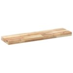 vidaXL Plávajúce police 3 ks 100x20x4 cm neošetrené masívne drevo akácia – Obrázok 6