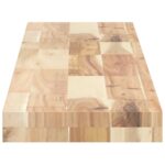 vidaXL Plávajúce police 3 ks 140x20x4 cm neošetrené masívne drevo akácia – Obrázok 5
