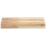 vidaXL Plávajúca polica 60x30x4 cm neošetrené masívne drevo akácia – Obrázok 4