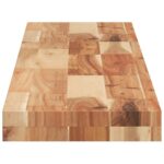 vidaXL Plávajúce police 3 ks 120x20x4 cm olejom sfarbené masívne drevo akácia – Obrázok 5