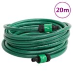 vidaXL Samostatne stojaci zelený navijak na hadicu s 20 m PVC hadicou – Obrázok 8