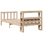 vidaXL Posteľ bez matraca 90x190 cm masívna borovica – Obrázok 6
